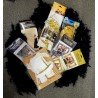 Kit Photo Booth de table festif, or, 8pces