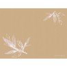 10 Tovagliette Bio Dunicel® 30 x 40 cm Foglie Eco