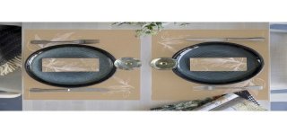 10 Tovagliette Bio Dunicel® 30 x 40 cm Foglie Eco