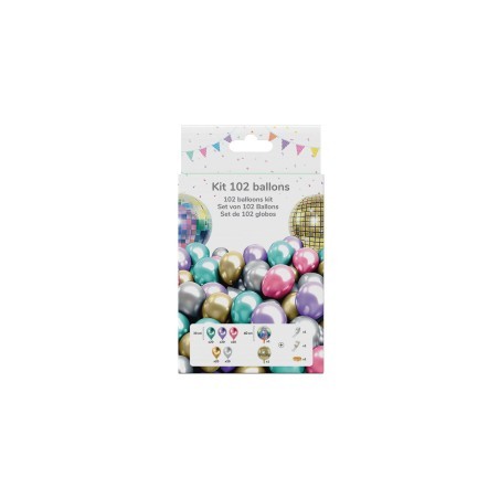 Kit 102 DISCO-Ballons