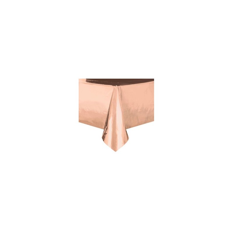 Nappe PE 137 x 274 cm RoseGold Metal
