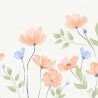 Serviette Bio Dunisoft 40 x 40 cm Bunny Bloom
