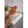 Serviette Bio Dunisoft 40 x 40 cm Bunny Bloom