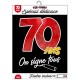 Tee-shirt zu unterschreiben 70 ans