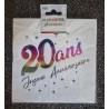24 tovaglioli, 20 Ans, 3 veli, 33 x33 cm , multicolore