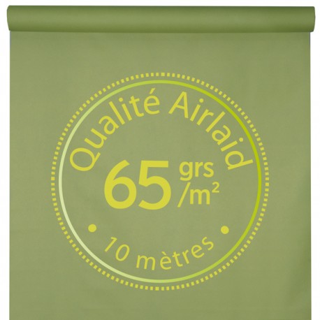 Tischdeckenrolle Airlaid 1,20 x 10 m, Salbei