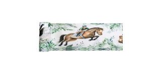 Chemin de table hippique 30cm x 5m