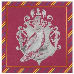 20 serviettes en papier sorcier 33x33cm, 3plis