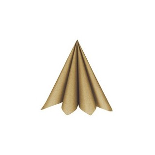 25 tovaglioli, 40x40 cm, oro