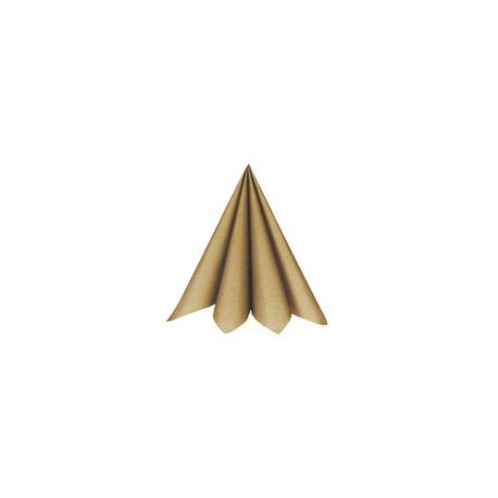 25 Servietten, 40x40cm, Gold