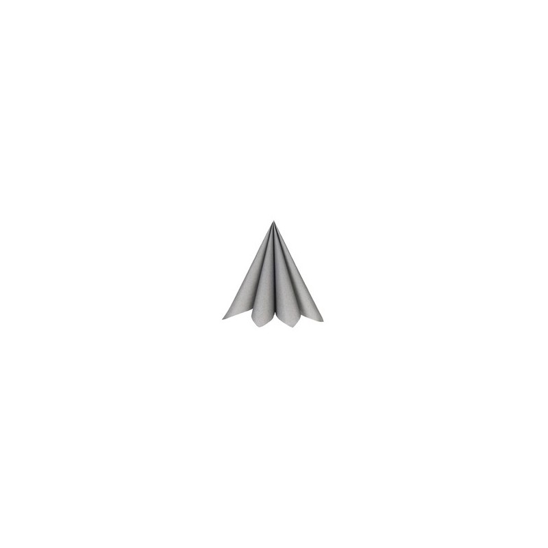 20 tovaglioli, 40x40 cm, argento