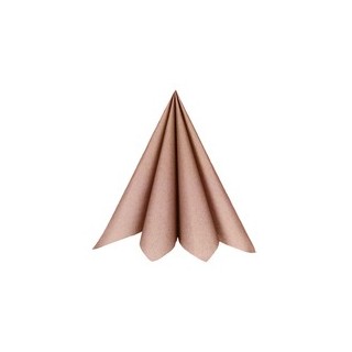 20 tovaglioli, 40x40 cm, rosa gold