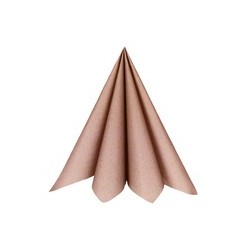 20 tovaglioli, 40x40 cm, rosa gold