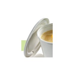 50 Couvercles pour gobelets à soupe no 10136, canne à sucre, 425 ml