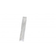 50 Sets couverts extra, 2 pces couteau, fourchette , transparent
