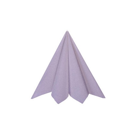 20 Serviettes rainbow, 40x40cm, parme