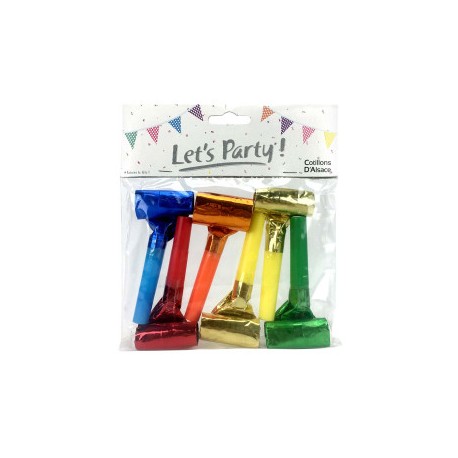 Sacchetto da 6 pezzi METAL COLOR non presentati