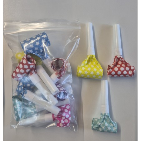 Sachet de 9 sans-gênes couleur assortie