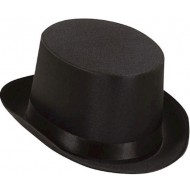 Chapeau haute-forme noir 