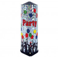 Tisch Bombe Maxi 27 cm Party Time Hologramm