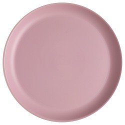 1 großer Teller, Ø 27,4 cm, Schrumpffolie, Rosa