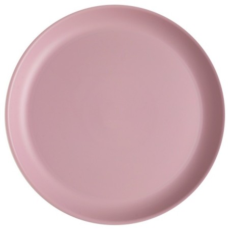 1 großer Teller, Ø 27,4 cm, Schrumpffolie, Rosa