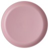 1 großer Teller, Ø 27,4 cm, Schrumpffolie, Rosa