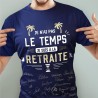 Herren-T-Shirt mit Autogramm zum Ruhestand