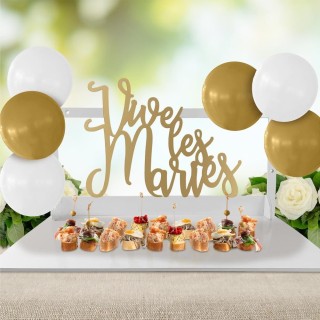Hängetablett für Hochzeitsballons