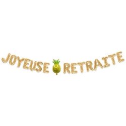 Girlande "Alles Gute zum Ruhestand", 3m