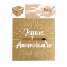 Urna in cartone Kraft "Buon compleanno"