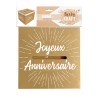 Urna in cartone Kraft "Buon compleanno"