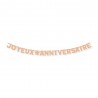 Ghirlanda di lettere "Buon compleanno" in cartone kraft, 3m