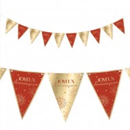 Guirlande fanions "Joyeux anniversaire", 3m