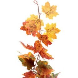1 Orange Herbstgirlande
