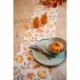 1 CHEMIN DE TABLE TISSU VINTAGE AUTOMNE 28CM X 3M