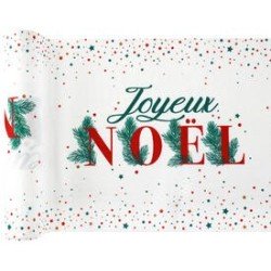 Chemin de table Noël pain d'épices, 28cmx3m