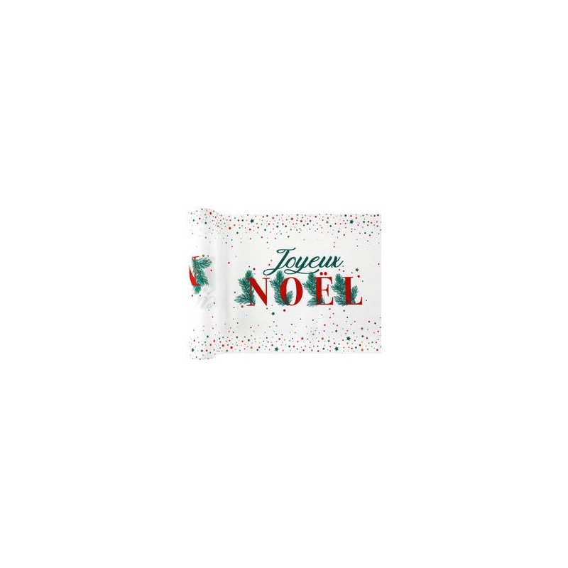 Chemin de table Noël pain d'épices, 28cmx3m