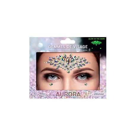 Gioielli per il viso AURORA GLOW IN THE DARK