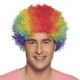 Parrucca mista multicolore pop