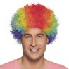 Parrucca mista multicolore pop