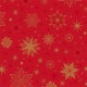 Asciugamano in cotone 40 x 40 cm Stargazing Red
