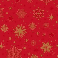 Baumwollhandtuch 40 x 40 cm Stargazing Red