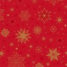 Asciugamano in cotone 40 x 40 cm Stargazing Red