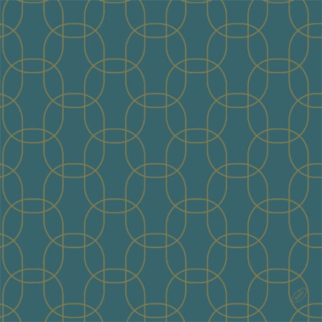 60 tovaglioli Dunisoft 40 x 40 cm Golden Deco