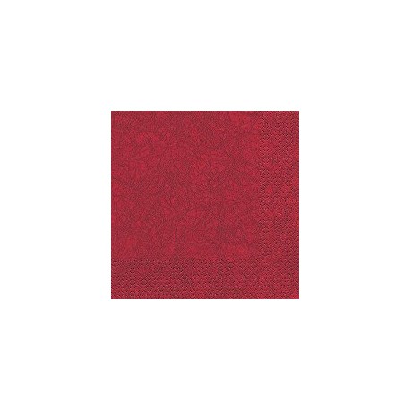 20 tovaglioli 40x40cm bordeaux moderno