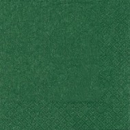 20 tovaglioli 40x40cm verde scuro moderno