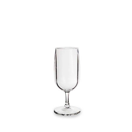 1 bicchiere da vino con stelo da 18 cl, con graduazione a 12 cl, in Tritan, trasparente