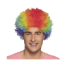 Parrucca mista multicolore pop