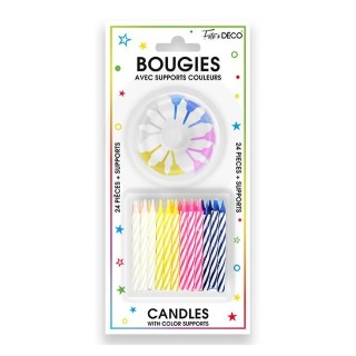 Bougies anniversaire